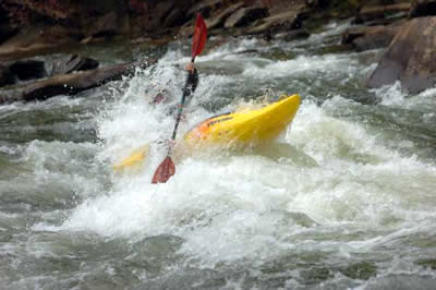 FastFred running the Ocoee's Double Trouble rapid on October 4, 2009