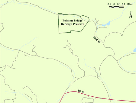 Poinsett Bridge Map