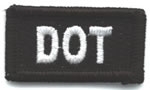 DOT patch for your hat or safety helmet of your choice!