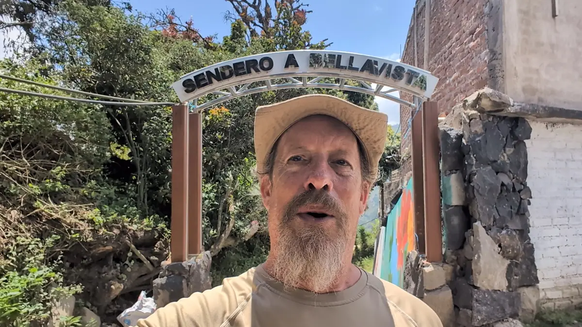 Fast Fred Ruddock documenting the traditional Holy Week (Semana Santa) processions and cultural rituals in the Imbabura province of Ecuador.