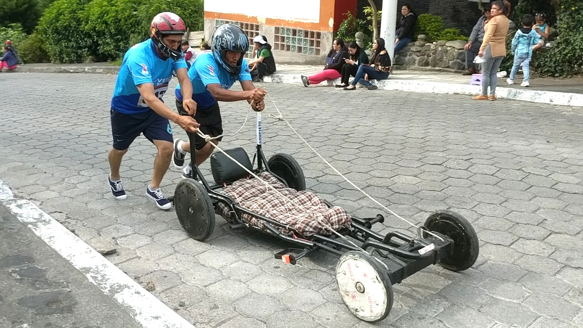 Sopabox racers in Ecuador