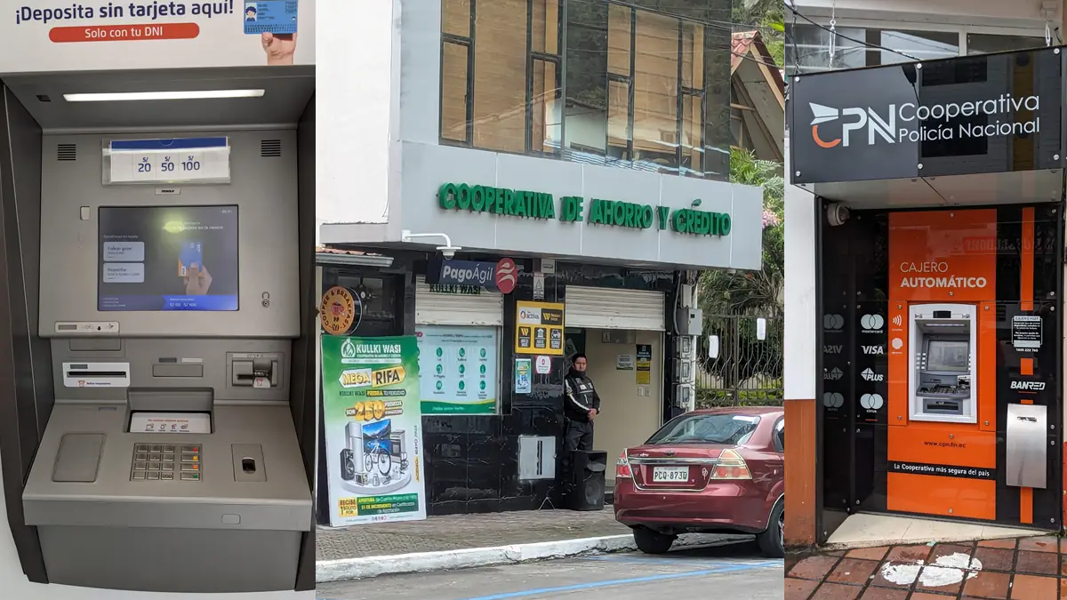 ATM in Latin America that offers the bad exhange rate with an additional fee.