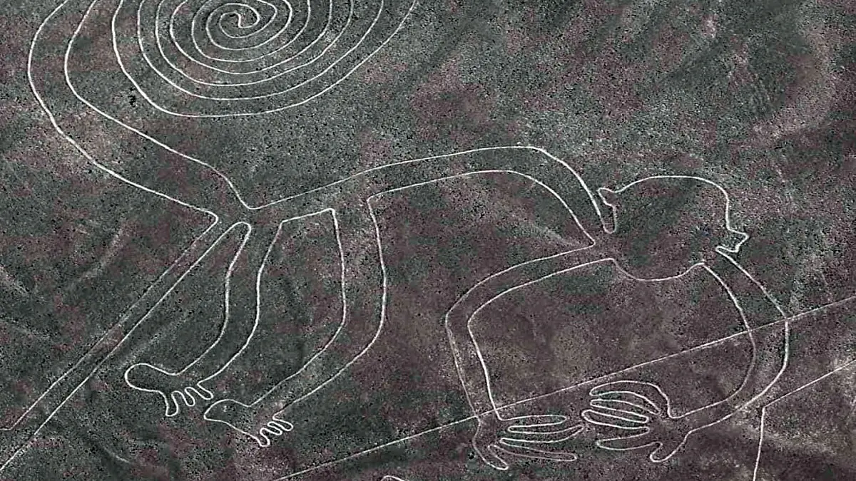 Nazca Monkey Geoglyph
