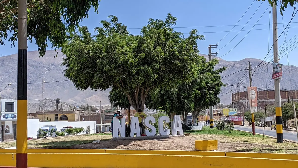 Welcome to Nasca Sign
