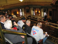 Upstate members view the Senate
